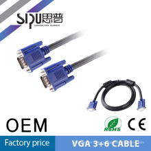 SIPU alle Arten hohe Geschwindigkeit Netzwerk Hersteller individuell bis zu 100 m VGA-Kabel 3 + 6
